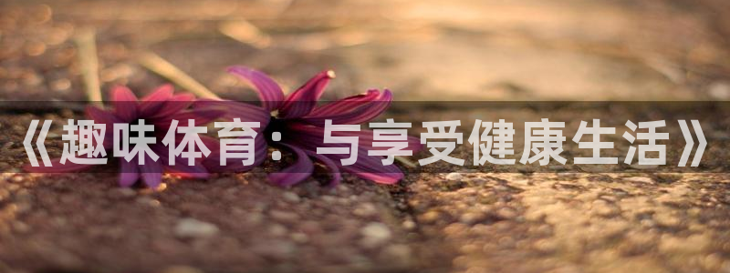 速球体育官网入口：《趣味体育：与享受健康生活》